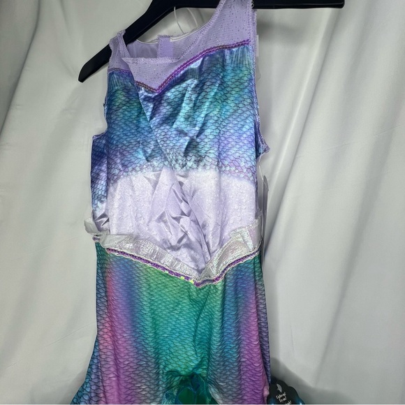 Disney Princess The Little Mermaid Ariel Girls Costume Size Medium (7/8) NWT - Picture 5 of 11